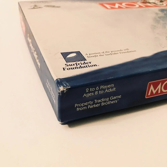 2003 Monopoly Surfing Edition Board Game Complete - Picture 2 of 16